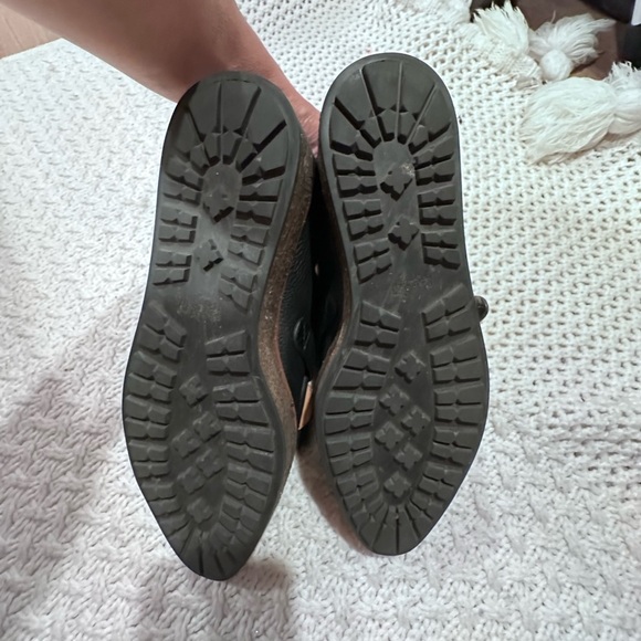 Coach Womens Sampson Genuine Rabbit Fur Platform Booties size size 7/5B - Picture 9 of 9